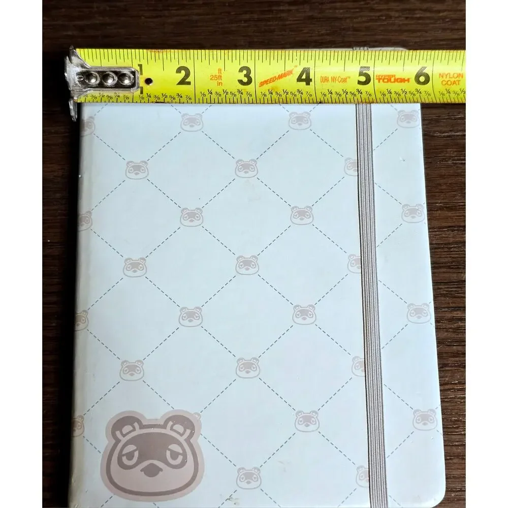 Animal Crossing New Horizons Tom Nook Quilted Journal Book Year 2021